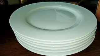 Unboxing Elegant And Stylish Amazon Basics Dinner plates