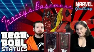Marvel Gallery Deadpool and Lady Deadpool PVC Statues Unboxing