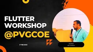 Flutter Workshop Organized by PVG's Skill Up Club, PVGCOE Nashik