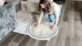 Amazon Round Neutral Rug
