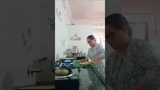 #shorts आजचा दिवस मेथी पराठा 🤤💁#pramisolanki family shorts #minivlog #familychannel #food