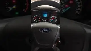 Ford Transit Custom service reset 2014