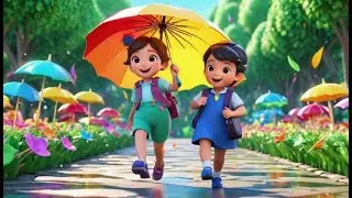 Rain Rain Go Away Holiday | English Nursery Rhyme | Kids Songs | Baby Music