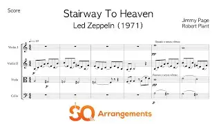 Stairway To Heaven (Led Zeppelin) - String Quartet Arrangement
