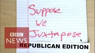 Republican Party (2016) message mash-up - BBC News