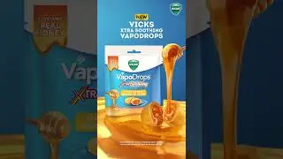 Vicks VapoDrops Xtra Soothing 9x16