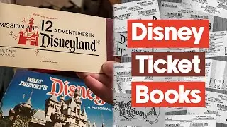 History of Disney Ticket Books - It WASN'T Always Pay-One-Price