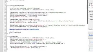 Xcode: NSDate Basics (formatting, converting and comparing)