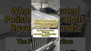 What Automated Polisher Meets Rolls-Royce Standards?Watch our automated wheel polishing machine!
