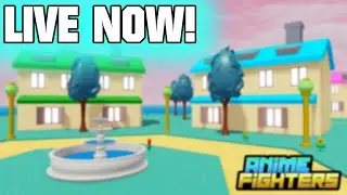 ANIME FIGHTERS SIMULATOR | ROBLOX LIVE