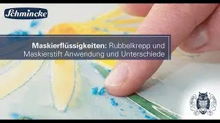 Maskierflüssigkeiten: Rubbelkrepp und Maskierstift Anwendung und Unterschiede