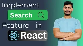 Implement Search Functionality in React | React Interview Series #1 | Geeky Gopal