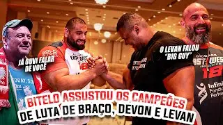 BITELO ENCONTROU AS LENDAS DA QUEDA DE BRAÇO COM BORTOLATO EM CHICAGO 🇺🇸