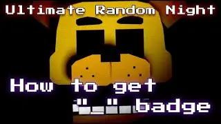 Ultimate Random Night - How to get 