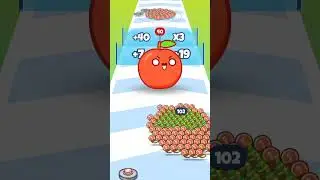 FOOD RUN - (Satisfying Gameplay Mobile, Math Foods Run) #games