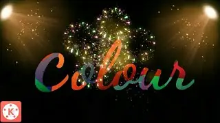 #kinemastertutorial #Editing | How to create colour text by using kinemaster | #stardust #kinemaster