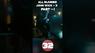 All injuries and wounding of John Wick - Chapter 3 #film #shorts #johnwick