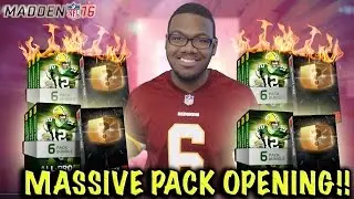 Madden 16 PS4 Ultimate Team  - MASSIVE PACK OPENING!!