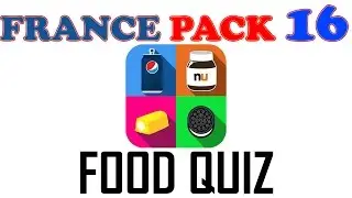 Food Quiz Pack 16 ( FRANCE ) - All Answers - Walkthrough ( By Taplane INC )