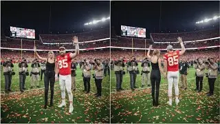 TAYLOR SWIFT Spotted Supporting TRAVIS KELCE Amid Growing NFL Retirement Rumors