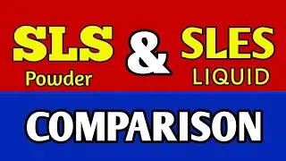 SLS Powder & SLES Liquid How to uses #thesearching...