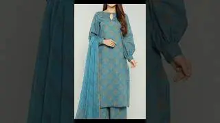 printed lawn suit design| Lawn suit new designing #fashiondesign #shorts #viral #trending #dress