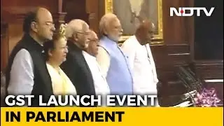 President Pranab Mukherjee, PM Modi Launch India's Biggest Tax Reform