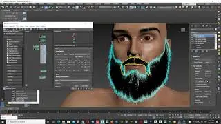 Creating Long Beard Ornatrix 3ds max