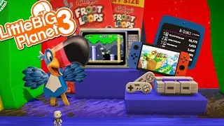 LittleBiGPlanet 3 - Kellogg's Cereal Adventure Demo [VILLETTEVILLAIN] - PS5 Gameplay