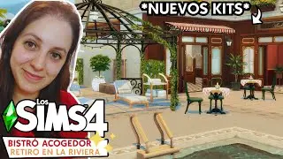 *NUEVOS KITS* REFORMO EL BISTRÓ DE LOS SIMS 4 ☕ | Retiro en la Riviera | Bistró Acogedor || Marta