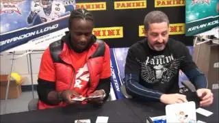 Panini Unwrapped . . . Starring Denver Broncos All-Pro Receiver Brandon Lloyd