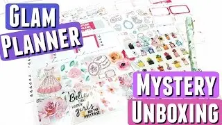 Glam Planner Mystery Kit: MAY UNBOXING , Monthly Unboxing, Monthly Mystery Subscription