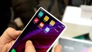 Xiaomi Mi Mix white from CES 2017.......
