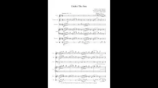 Under The Sea -The Little Mermaid (Flute/Piccolo Trumpet Trombone Piano Steel Pan Cajon arrangement)