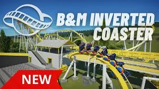 Mini-Tutorial Part 15 - How To Build Realistic B&M Inverted Coasters In Planet Coaster (Timelapse)