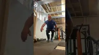 Dynamic warmup with resistance Before dead lifts and dumbbell squats  Kinetic Bands