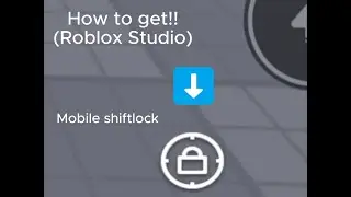 How to add a shiftlock switch to your game (Roblox Studio)