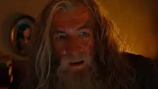 Santa crashes after partying with Hobbits in Bilbo's House