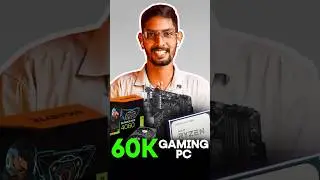 Just 60K🖥️ Gaming, Productivity And Happy Life 😌❤️ #pcbuild  #a2d #a2dpcfactory
