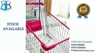 Shopping Trolley In Lahore  | Shopping Cart Trolley | Shopping Trolley In Pakistan | Rack N Racks