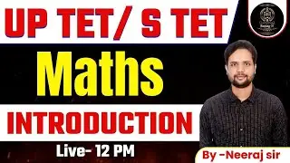UPTET || SUPERTET || 2026 || TEACHING GHAR || LECTURE + MCQs || MATHS || NEERAJ SIR