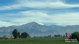 Захватывающие дух виды по дороге в Раннинг-Спрингс, Калифорния #fyp #travel #california