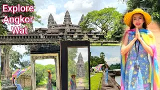 Hidden Places in Cambodia, You will not believe they Exist, Exploring Angkor Wat Temple , Siem Reap