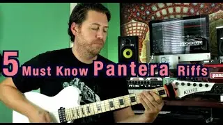 5 Must Know Pantera Riffs!