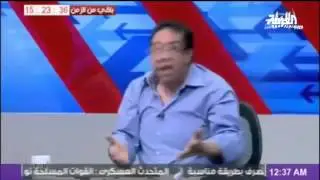 الخولي ينفعل ويصاب بحالة هيستيرية بعد خطاب مرسي