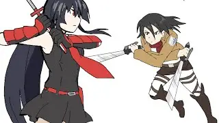 [FAN ANIMATION] Anime Crossover - Absolute Duo OP