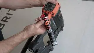 Replacement of fuel cell on TJEP gas nailers