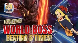 Сражаемся с мировым боссом! 【Ni no Kuni: Cross Worlds】