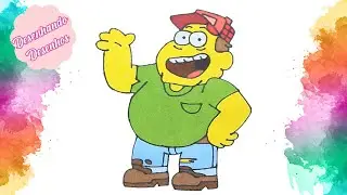 Big City Greens ❤ Bill Green 😍  desenhando desenhos animados em portugu&ecirc;s.