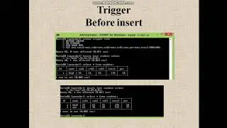 Before insert trigger in SQL